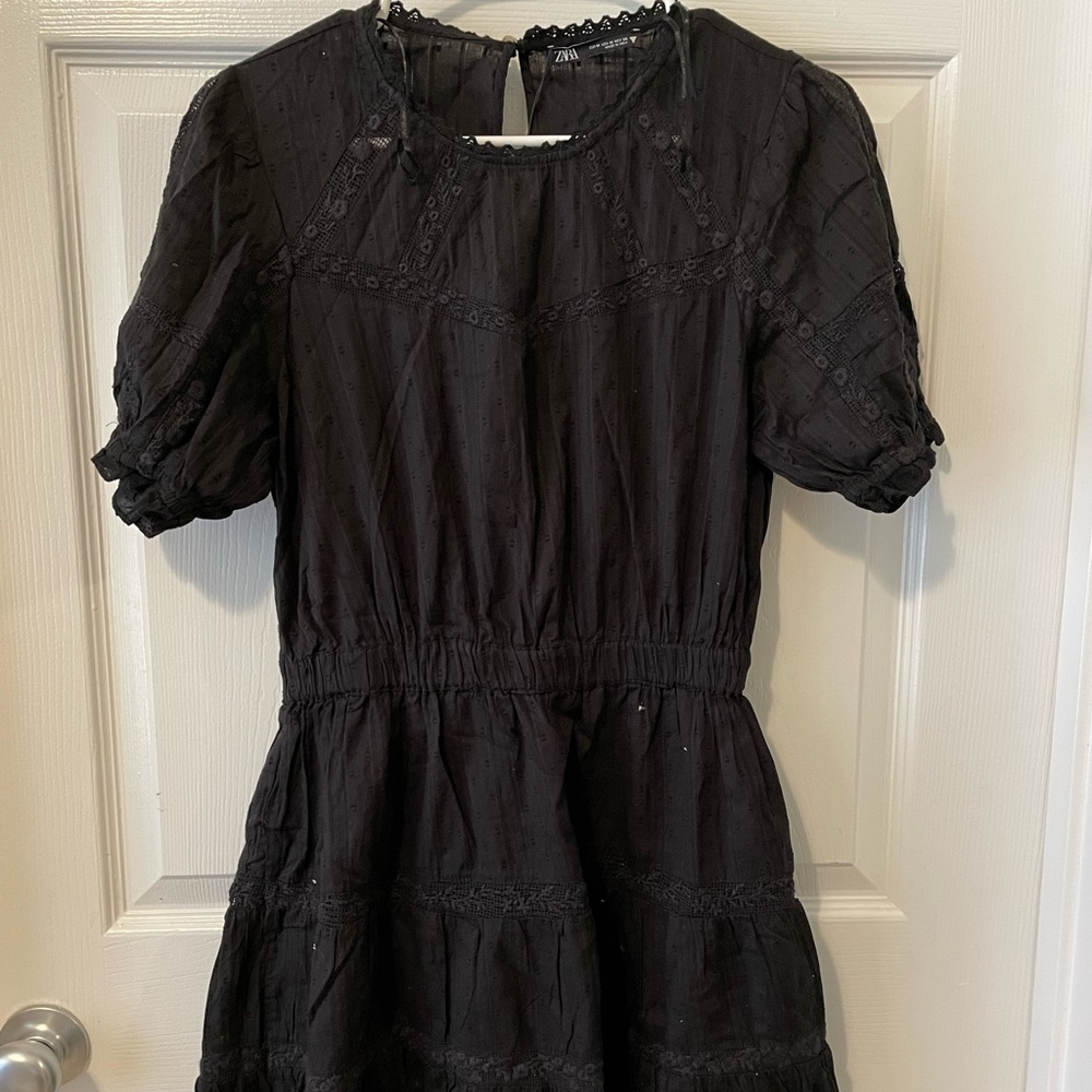 ZARA black dress